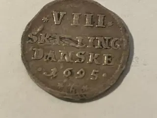 8 skilling 1695 Glückstadt