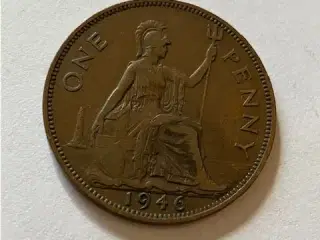 One Penny 1946 England