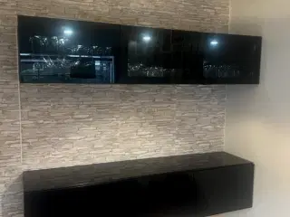 Ikea vitrin skab