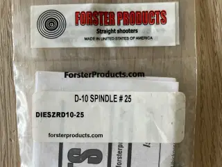 Forster D-10 Die Spindle #25