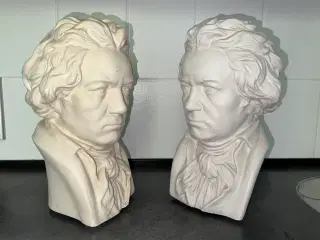 Beethoven Buste 2 stk.