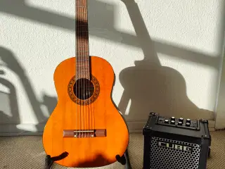 Maestro Halvakustisk Spansk Guitar 