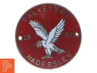 Emblem for &#39;Falketræf Haderslev 1982&#39; (str. Ø 4 cm)