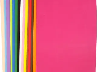Mosgummi A3 - 30 Assorterede Farver til Kreative Projekter
