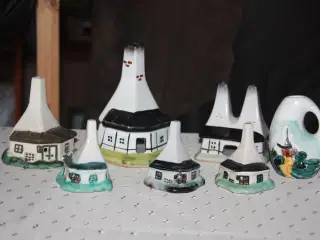 En samling af Bornholmsk keramik
