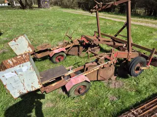 Gl stubharve ´+  gl plantemaskine 