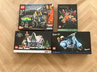 Lego 10298, 10280, 10293, 42080, nye og uåbnet