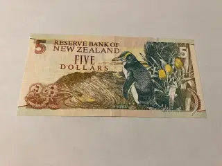 5 Dollars New Zealand
