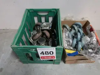 Diverse møbelhjul