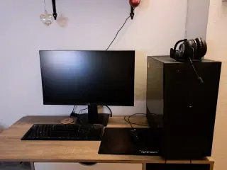 Gamer computer setup 