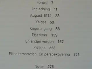 krigen 1914-1918 -og hvordan den forandrede verden