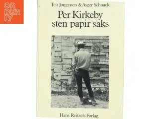 Bog: Per Kirkeby - sten papir saks fra Hans Reitzels Forlag