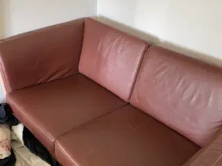 Lædersofa 