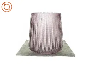 Smuk Vase i lilla glas