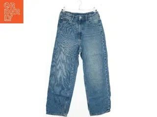 Blå denim bukser fra H&M (str. 152)