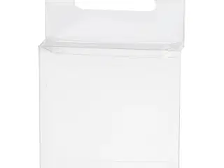 Glasklar PET Æske 51x54x10 mm - 100 stk.