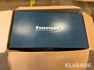 Værktøjskasse Format 830x440x340 mm stål