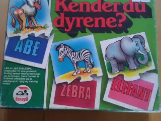 Kender du dyrene? 