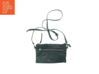 Sort skuldertaske (str. 21 x 14 cm)