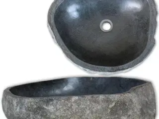 Håndvask 29-38 cm oval flodsten
