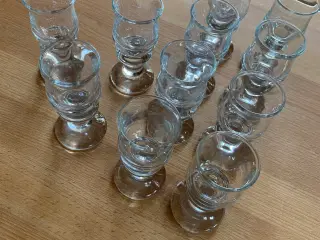 Flotte Holmegaard Tivoli snaps/portvins glas