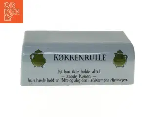 Retro køkkenrulleholder fra Knabstrup (str. 24x12 cm)