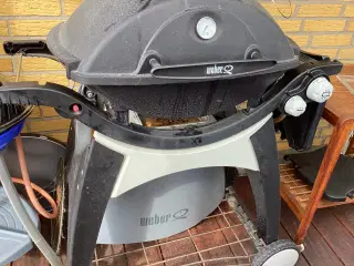 Weber gasgrill med sideborde