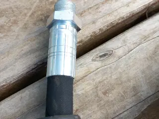 Højtryksslange 3/8", sort, 500 bar - 15 mtr.