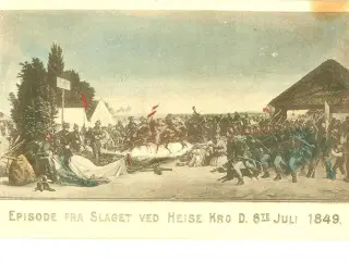 Treårskrigen 1848-50, Heise Kro