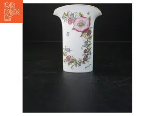 Blomstret porcelæns vase fra Hutschenreuther (str. 19x9x4,5 cm)