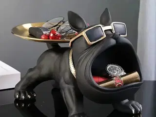 Cool Bulldog opbevarings ornament