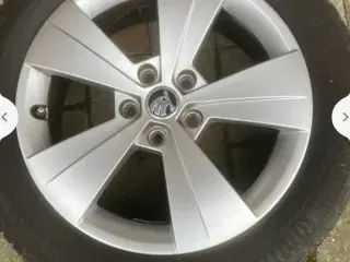 17´Skoda vinter Aluhjul