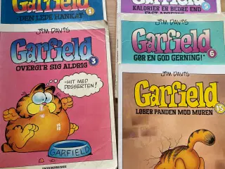 Garfield 5 stk