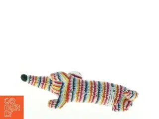 Hæklet gravhund (str. 40 x 17 cm)