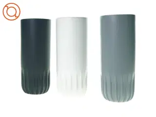 3 x vaser fra Hübsch (str. 24 cm )