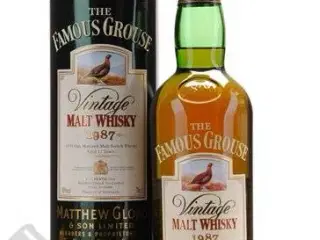 Whisky Famous Grouse Vintage Malt 1987