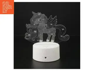 Unicorn LED bordlampe (str. H. 15 cm)