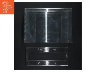 transparent boks til servietter, bla Lambi mm (str. 22x10x15,5 cm)