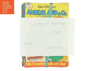 Anders And & Co. - Komplet årgang 1980