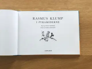 Carla & Vilh. Hansen: Rasmus Klump i pyramiderne