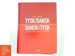 Politikens tysk-dansk, dansk-tysk ordbog (Bog)