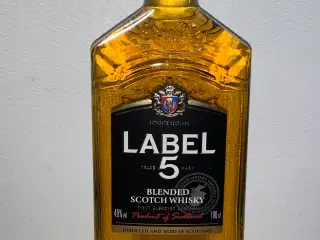 Whisky “Label 5”, 1 Liter, 40%