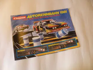 Racer bane - Carrera - Katalog 1981