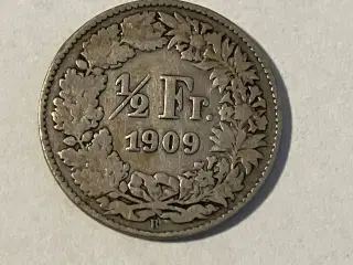 1/2 Franc 1909 Switzerland