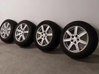 Alufælge med vinterdæk Skoda, VW mm.