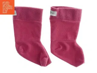 Børnesokker i fleece fra Welly Warmers (str. S. fodlænde. 14 cm)