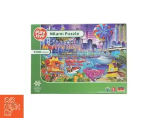 1500-stykkers puslespil med Miami-motiv fra Playtive (str. 78,4 x 53,3 cm)