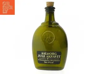 1990 Aalborg Jule Akvavit flaske (str.  22 cm)