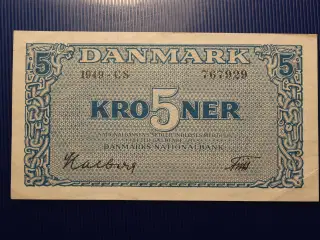 5 Kroner, 1949