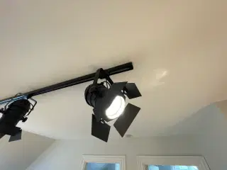 filmspots på lysskinne